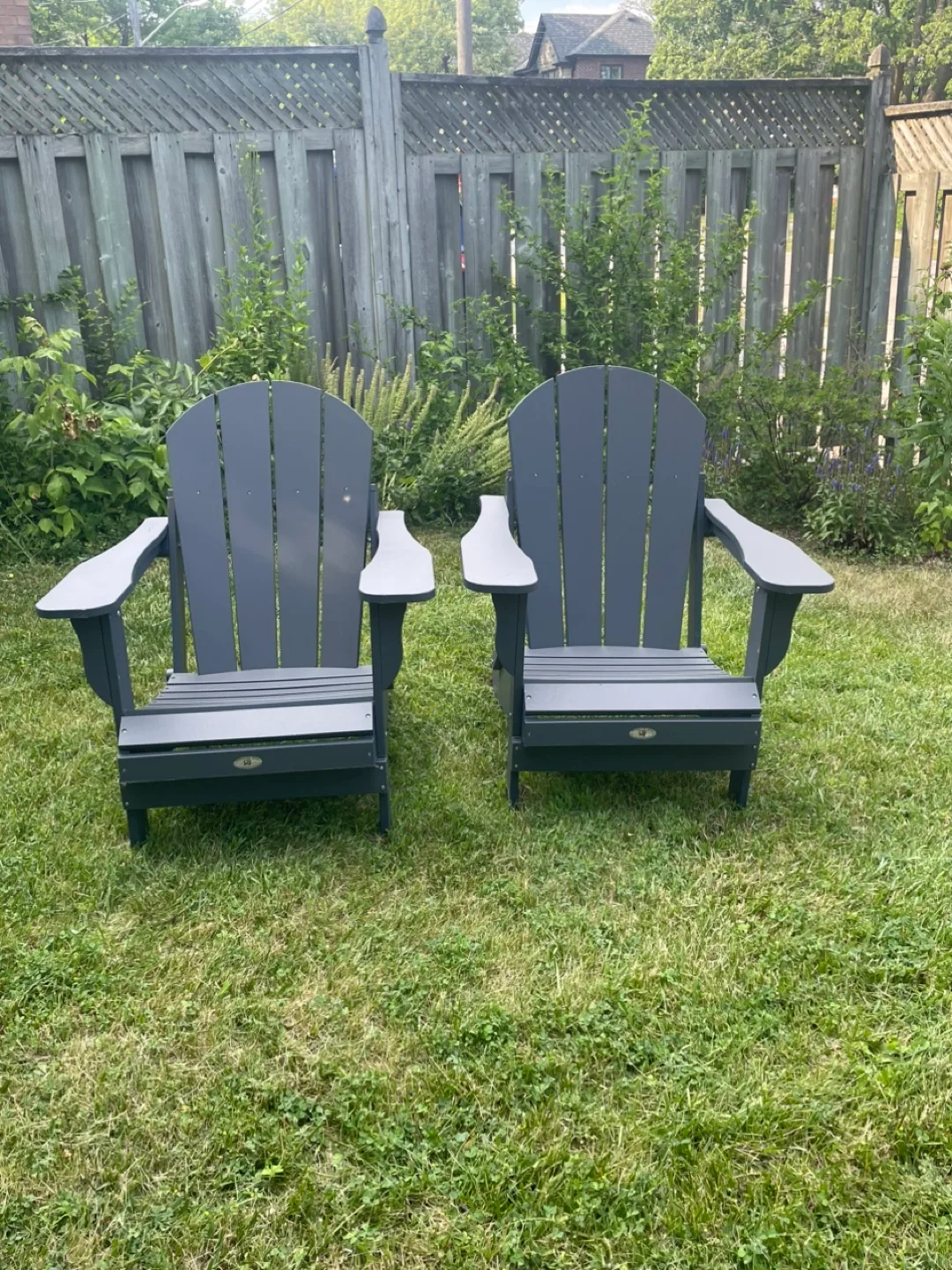 Leisure Line Recycled Plastic Folding Adirondack Chair image indicator(2)
