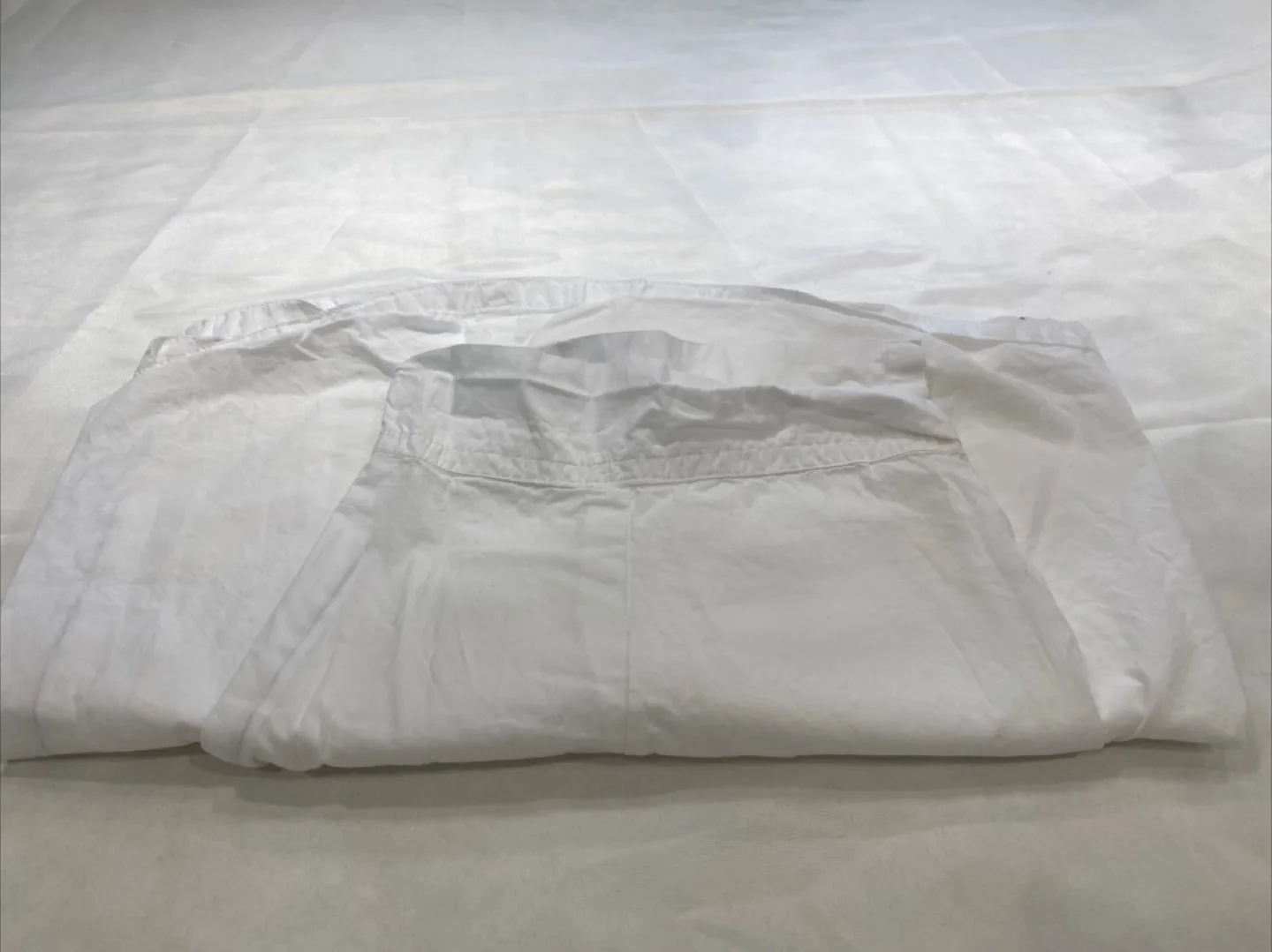 White Cotton Skirt for chefs thumbnail