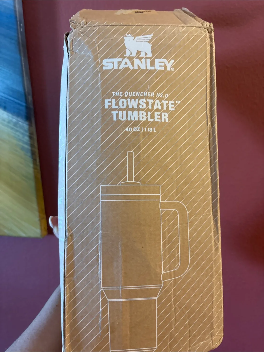 Authentic Stanley Quencher H2.0 Tumbler - 40 oz & straw cover image indicator(8)