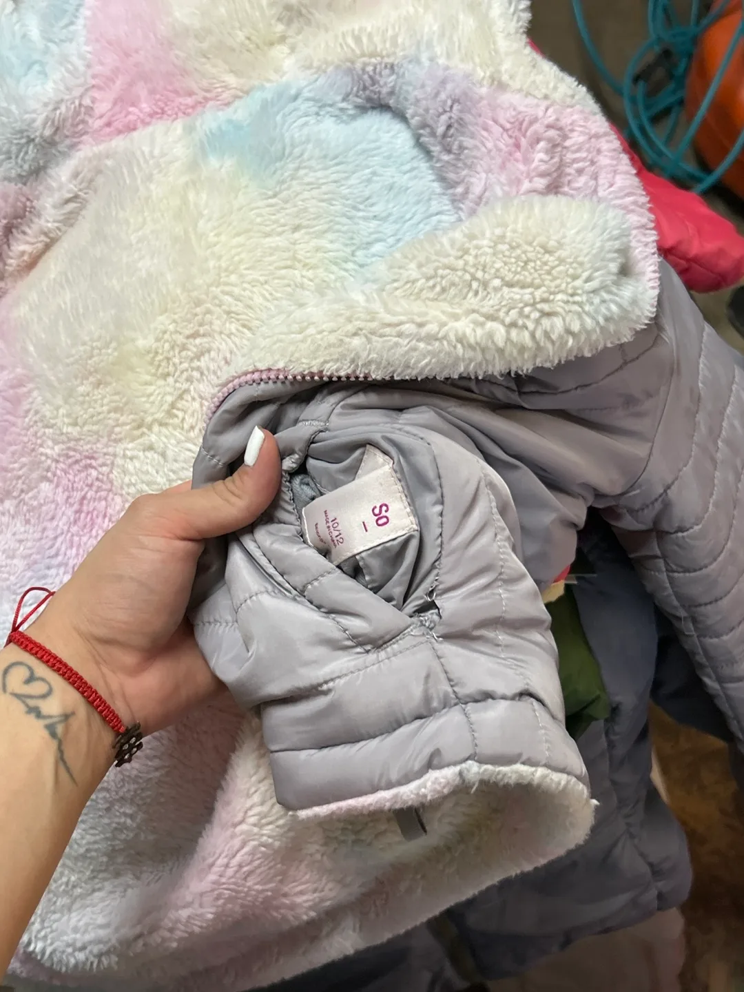 SO Girls' Puffer Jacket - Size 10/12 thumbnail