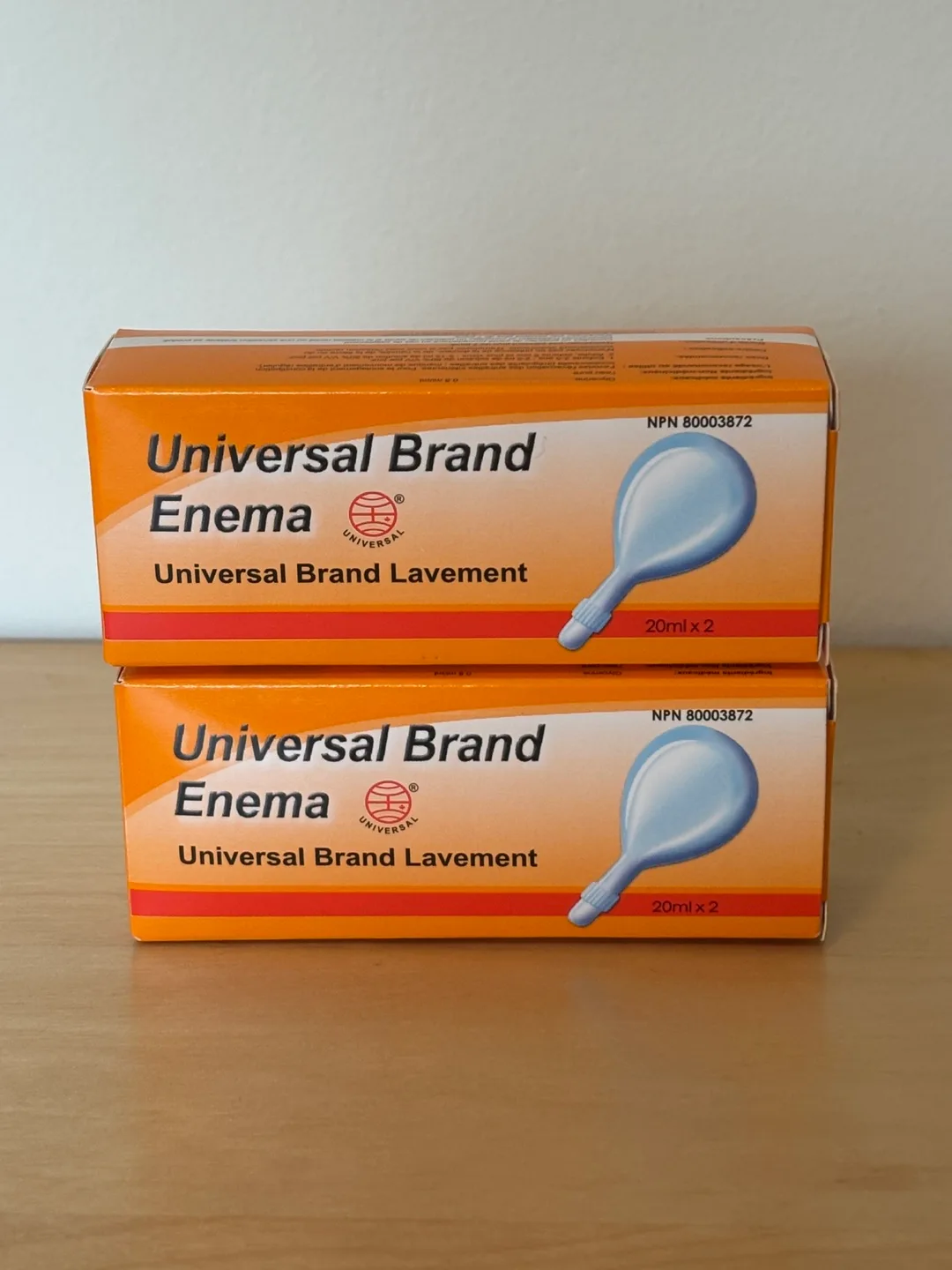 Universal Brand Enema – Two x 20ml x 2 thumbnail