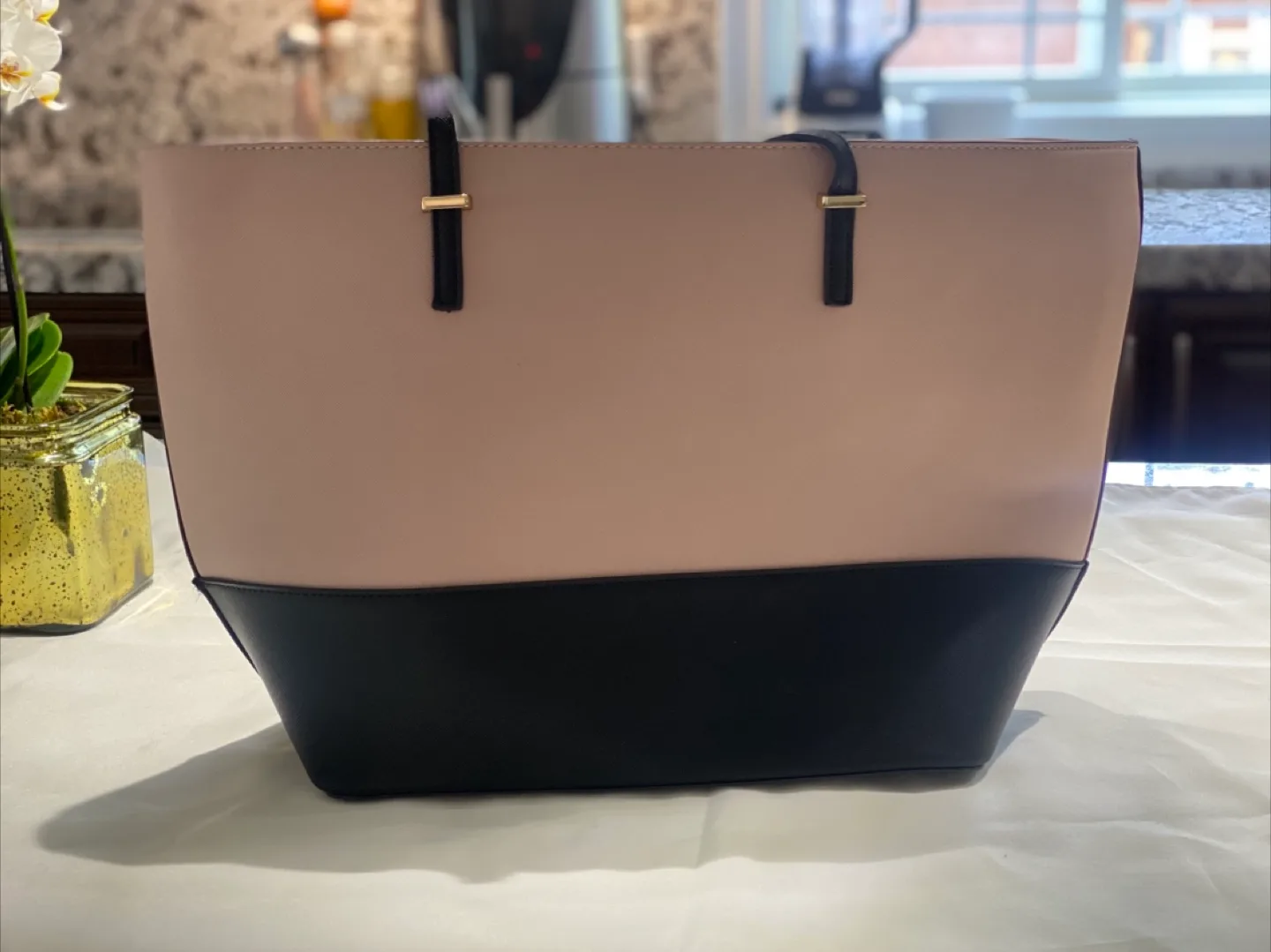 Kate Spade Tote Bag - Light Pink & Black image indicator(2)