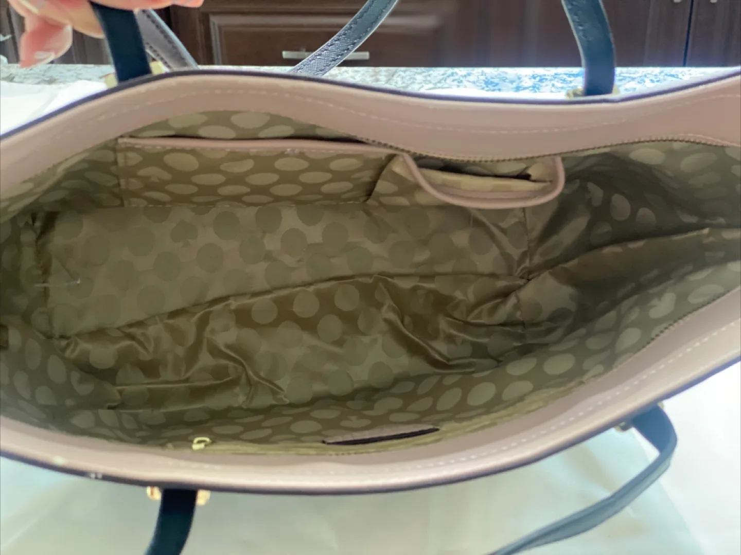 Kate Spade Tote Bag - Light Pink & Black image indicator(4)