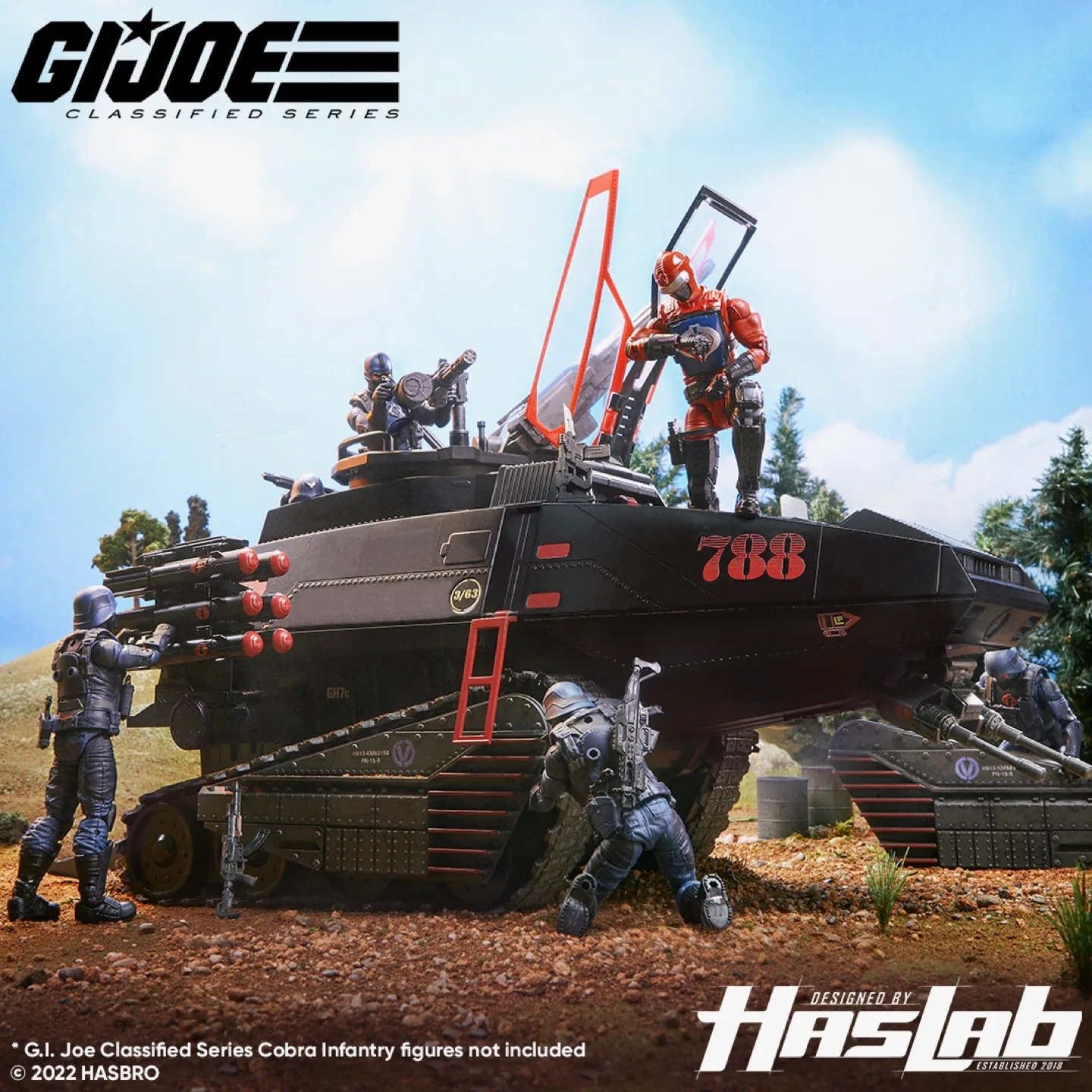 New GI Joe Classified Series Cobra HISS Tank. thumbnail