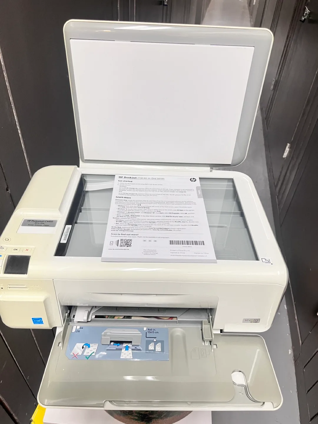 HP Photosmart C4450 All-in-One Printer image indicator(3)