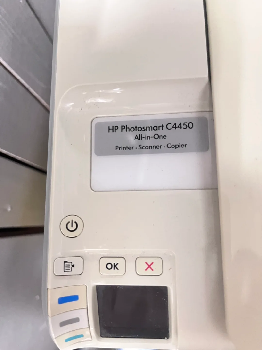 HP Photosmart C4450 All-in-One Printer image indicator(4)