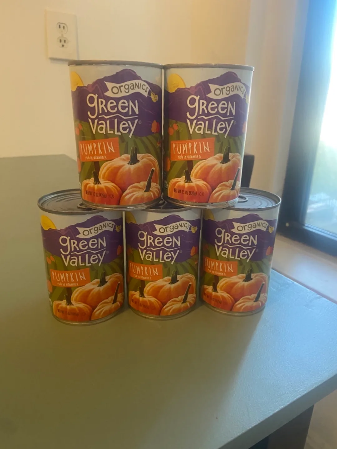 Green Valley Organic Pumpkin 15oz Cans🧡 thumbnail