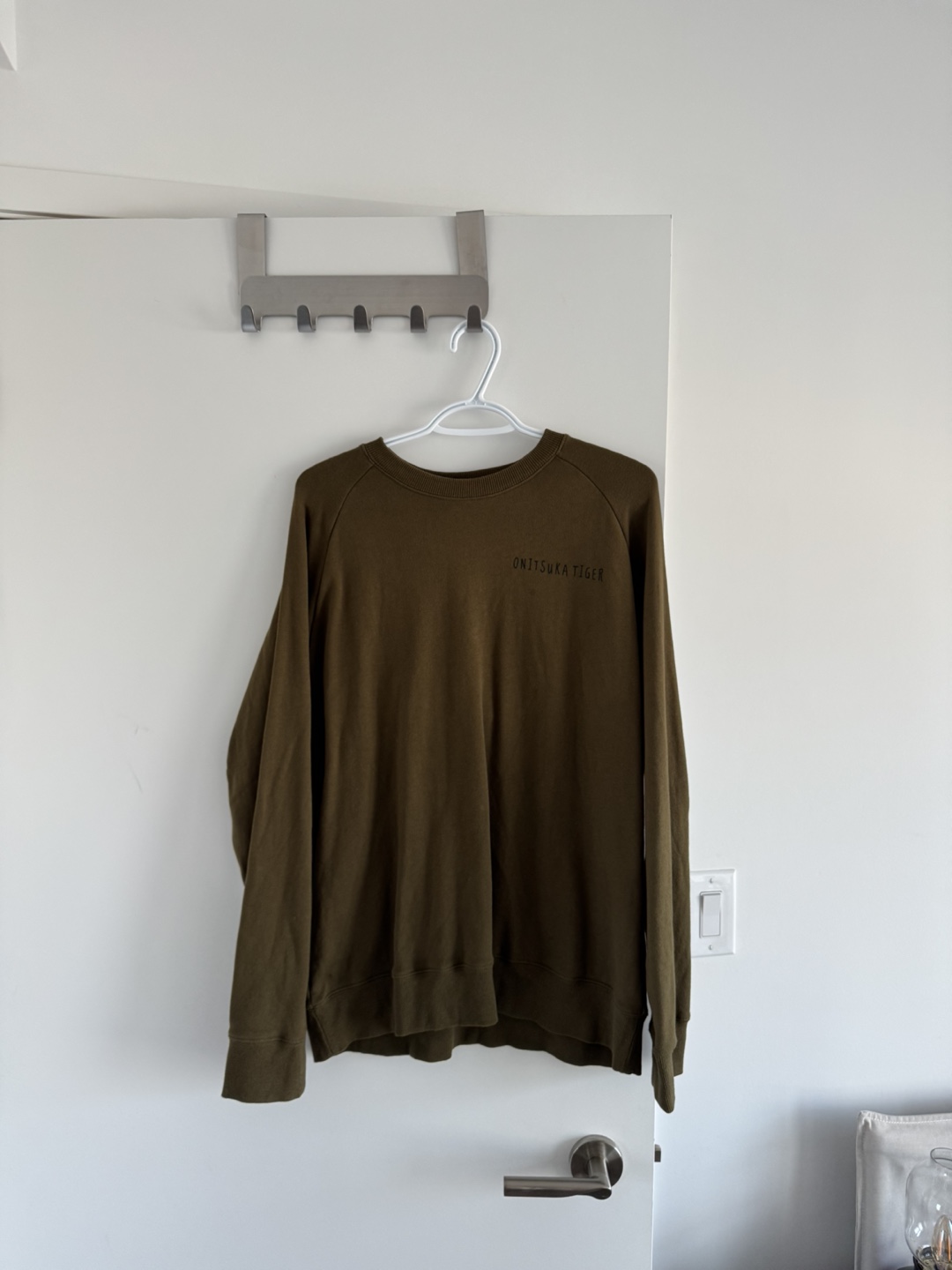 Onitsuka Tiger Olive Green Sweatshirt - photo 2