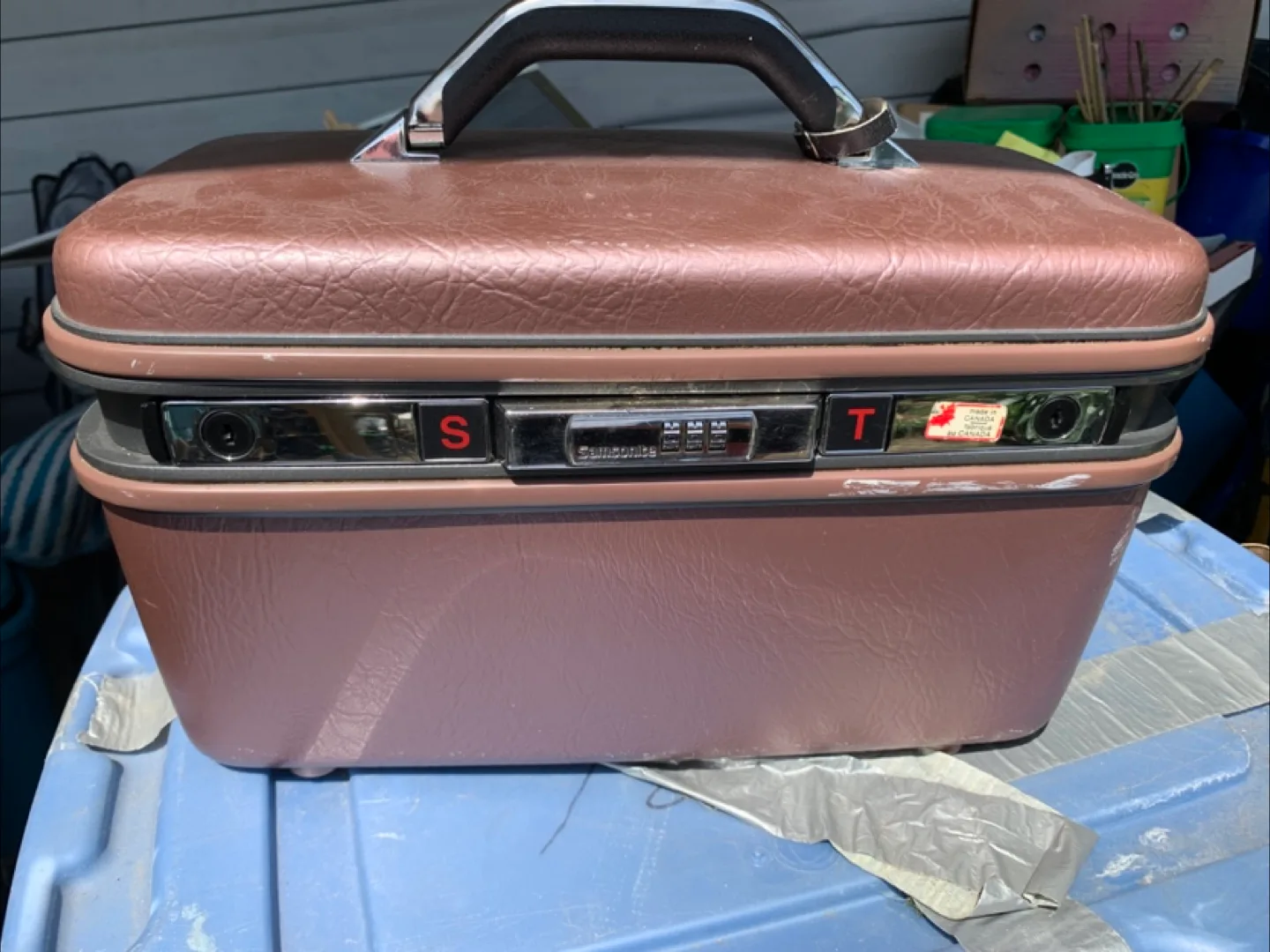 Samsonite Train Case - Brown thumbnail