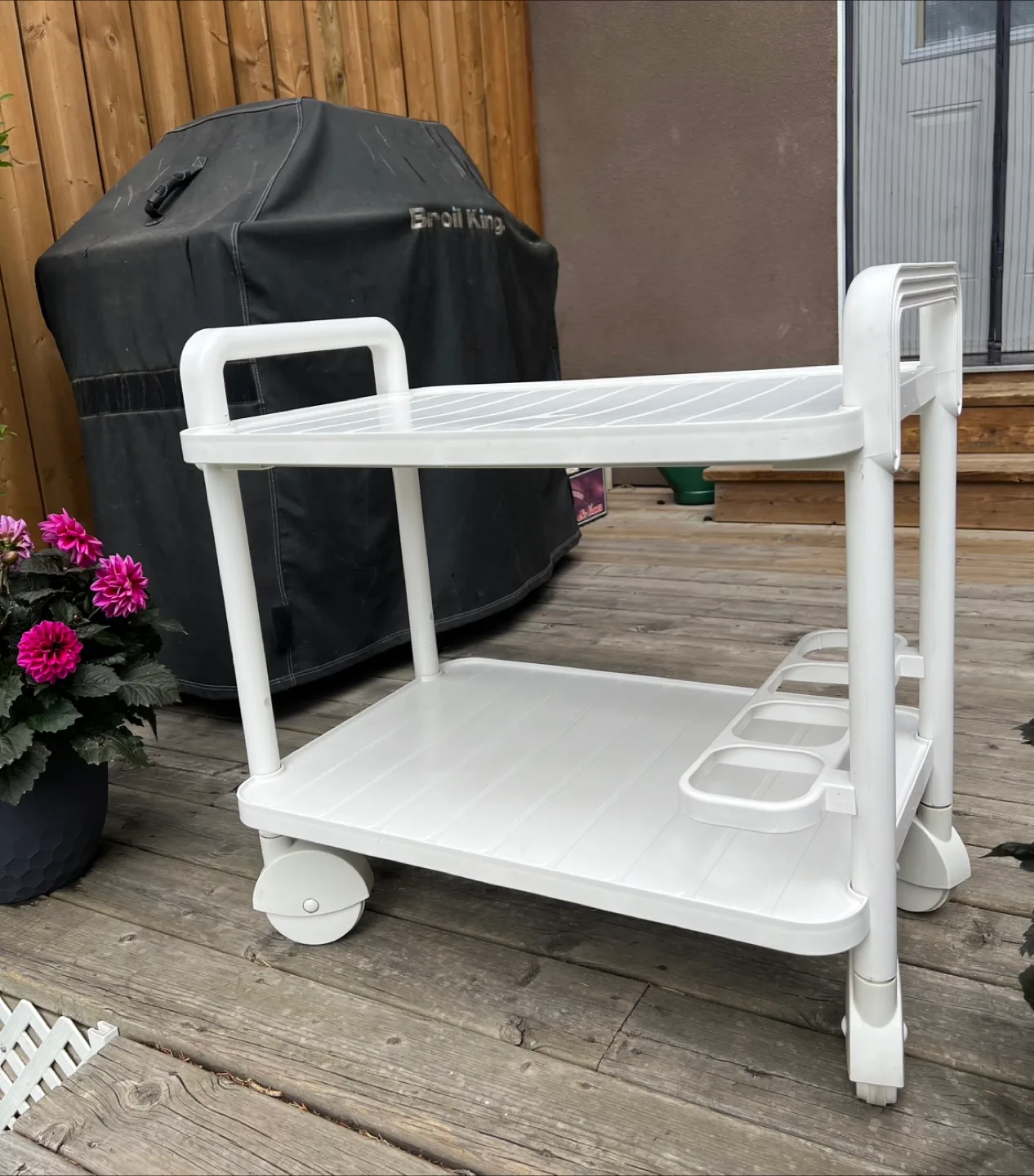Vintage Rolling Bar Cart thumbnail