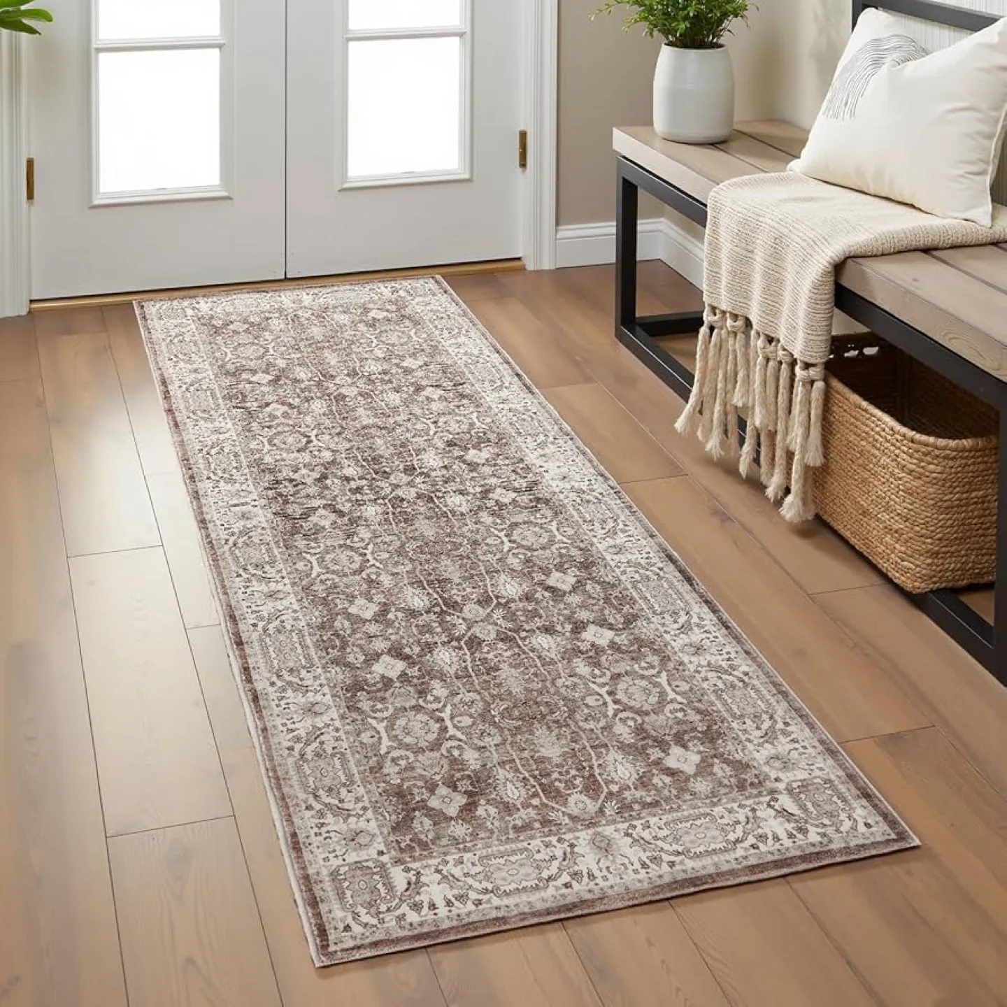 New Vintage hallway Runner Carpet 2x6 thumbnail
