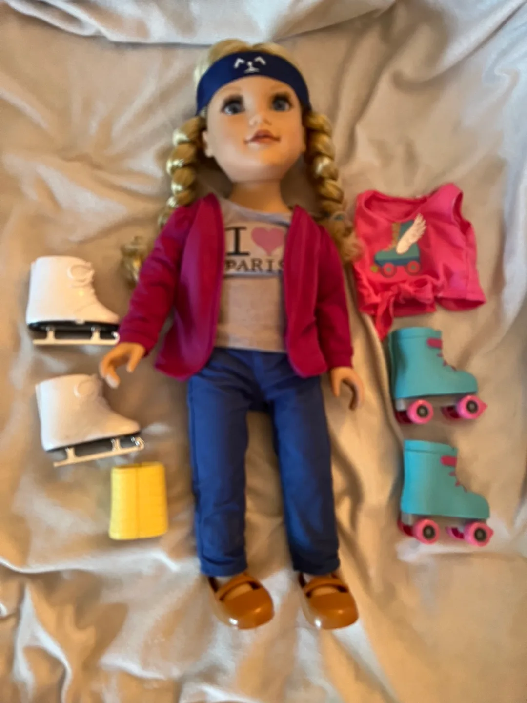 Journey Doll with Roller Skates & Ice Skates thumbnail