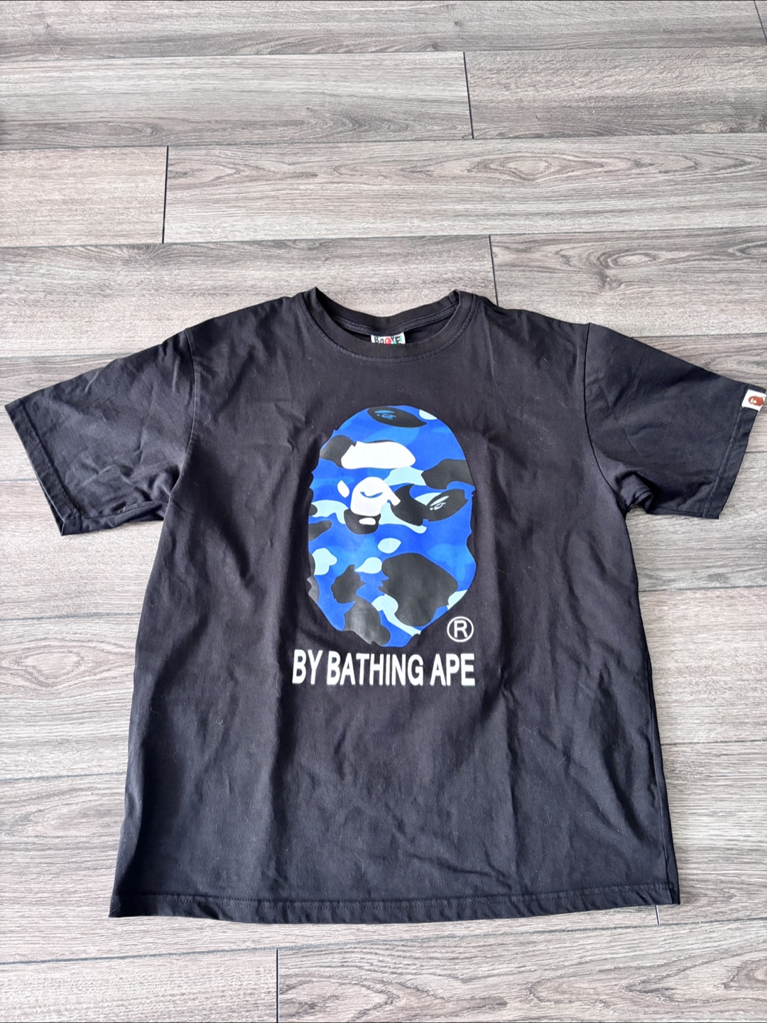 Bathing Ape (BAPE) Black Camo T-Shirt - 2XL