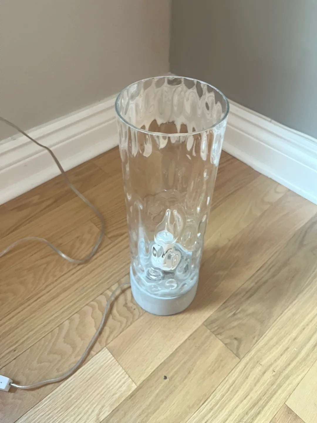 Textured Glass Table Lamp thumbnail