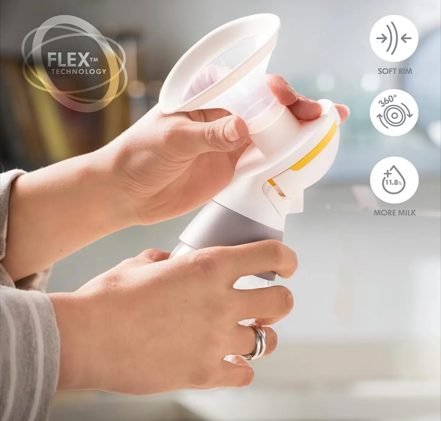 Medela Classic PersonalFit Flex Double Pumping Kit image indicator(4)