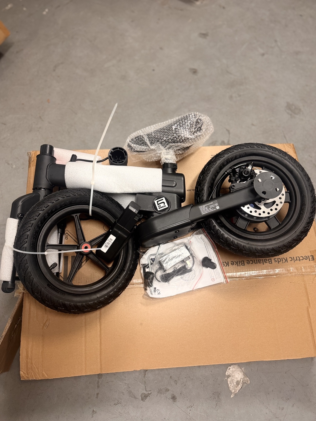 New 5th Wheel K9 Electric Kids Balance Bike - photo 2