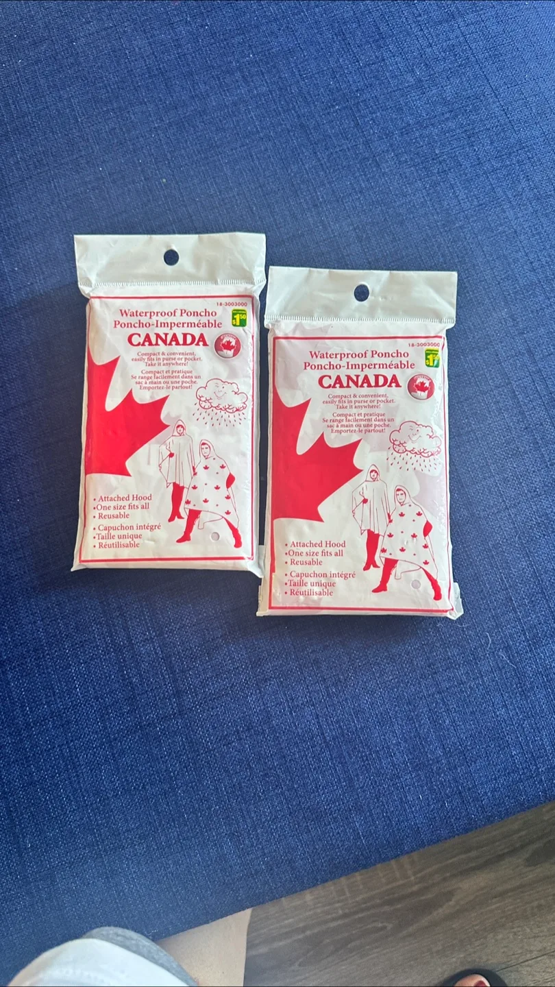 New Waterproof Canada Poncho -Free thumbnail