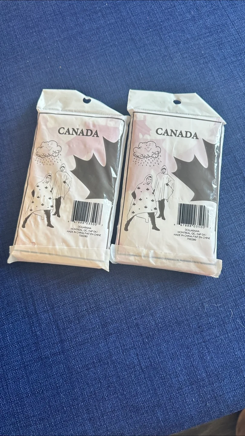 New Waterproof Canada Poncho -Free image indicator(2)