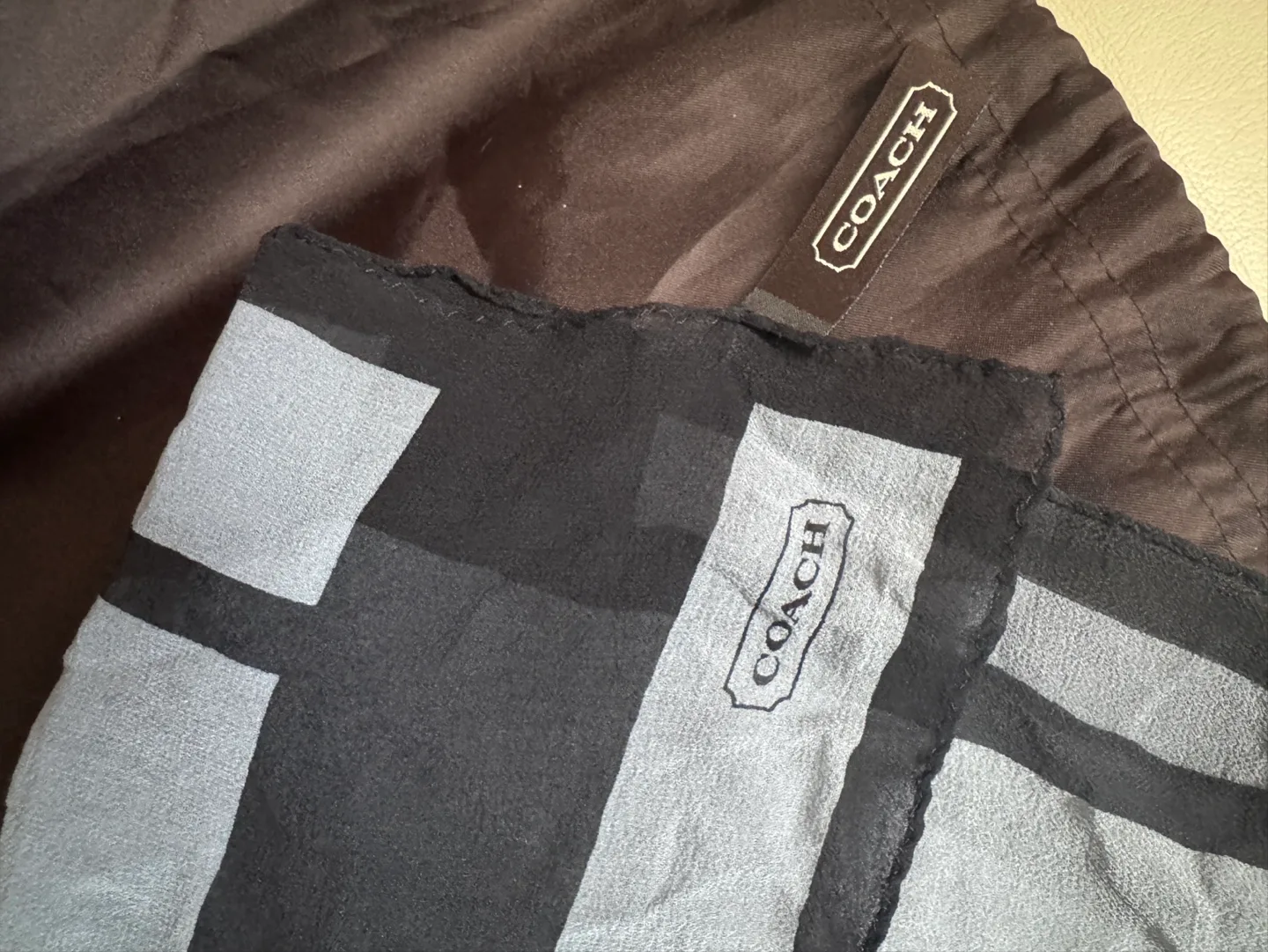 Coach 100% Silk Scarf image indicator(3)