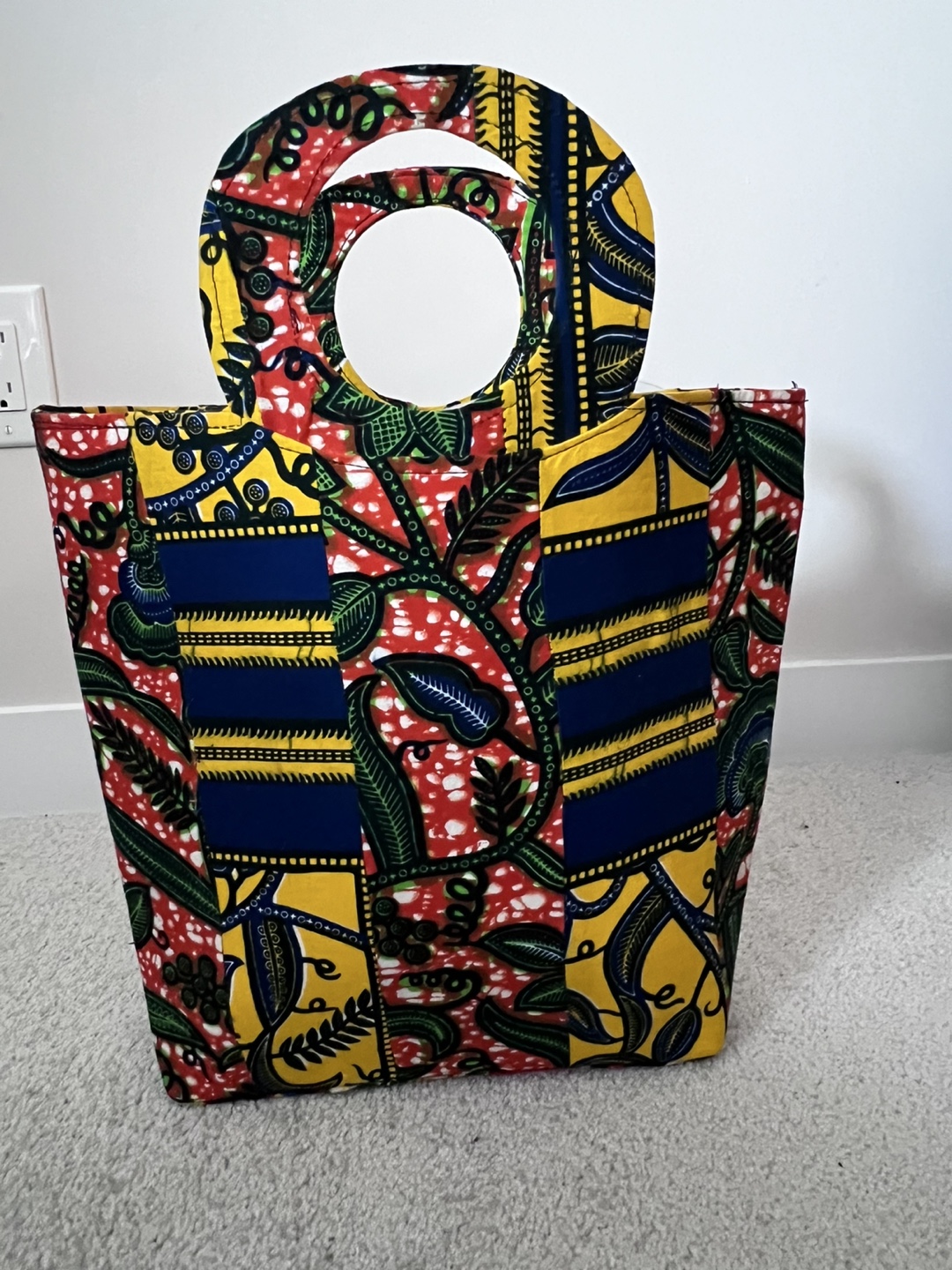 Ankara Print Tote Bag - photo 3