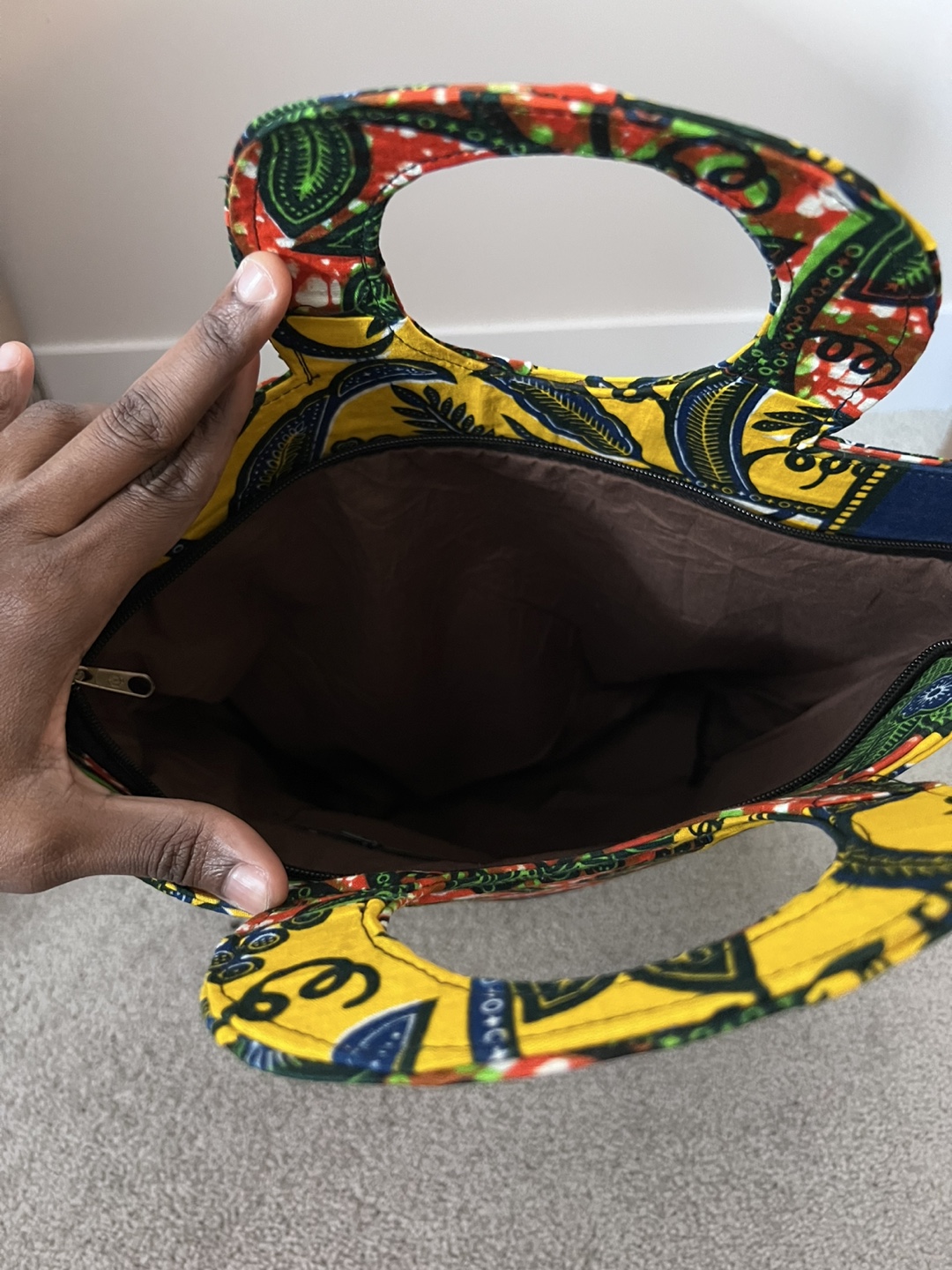 Ankara Print Tote Bag - photo 2