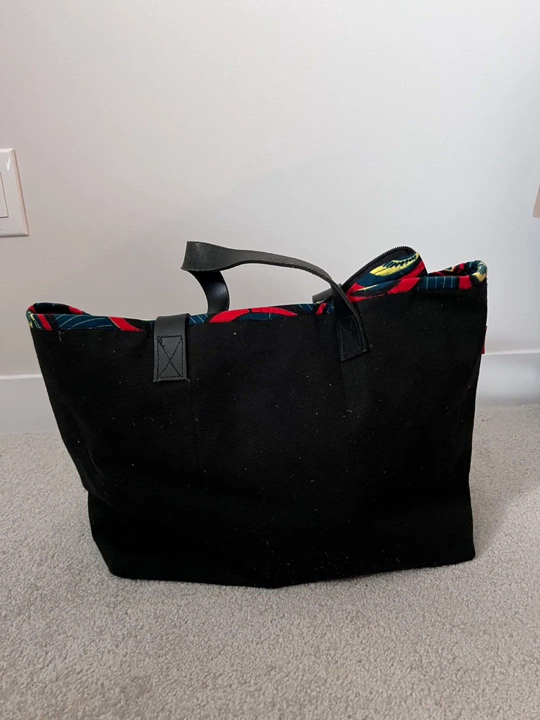 Black Tote Bag thumbnail