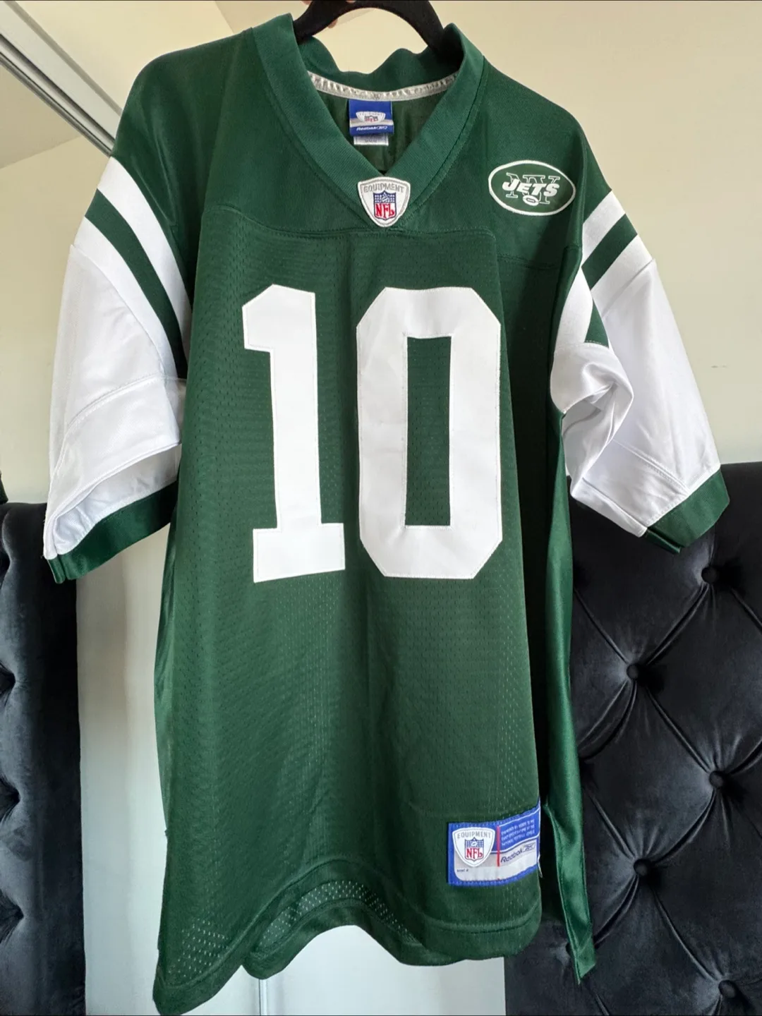 Reebok New York Jets #10 Pennington Jersey - Size M thumbnail