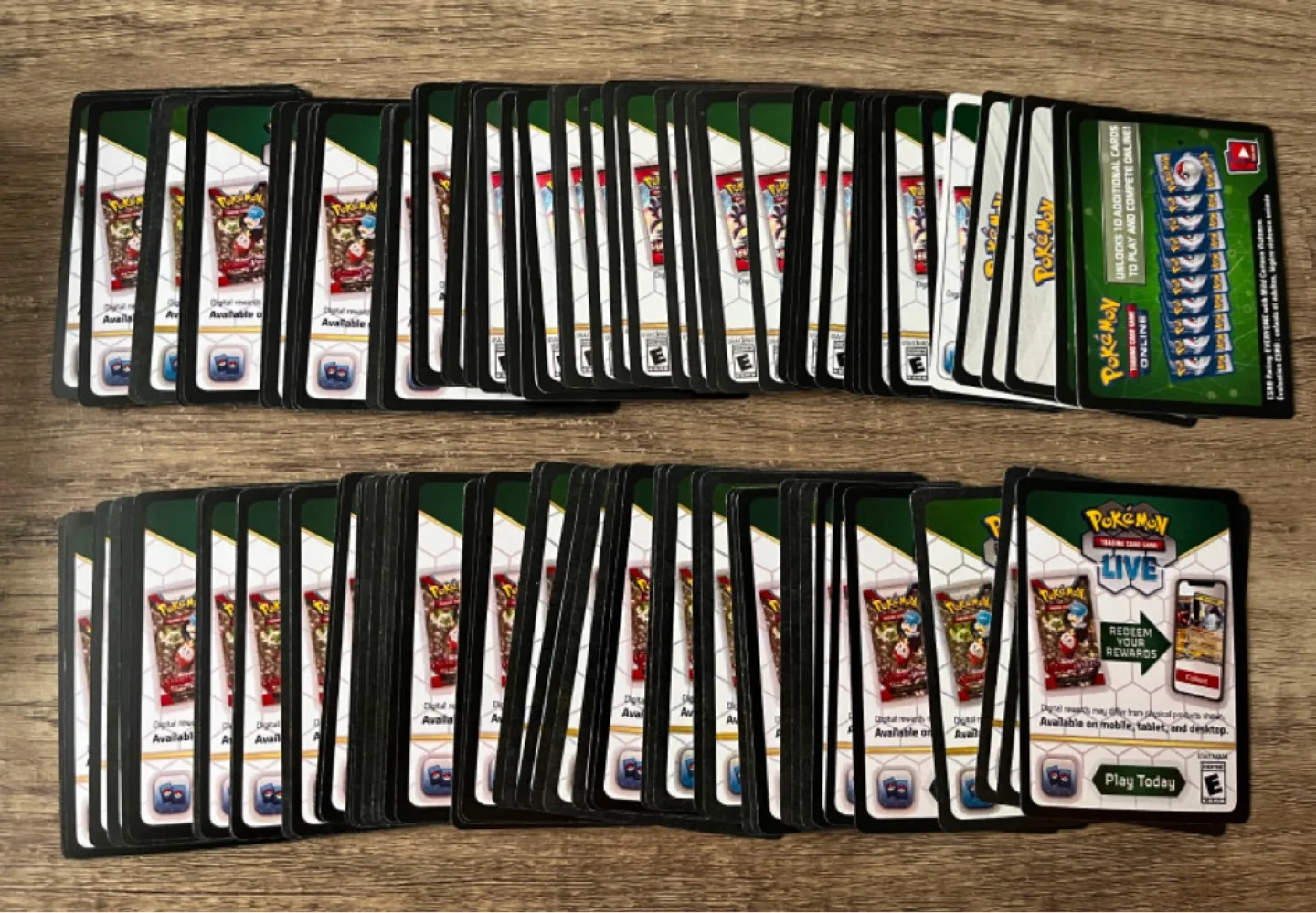 Pokemon Cards - Unused Code Cards image indicator(2)