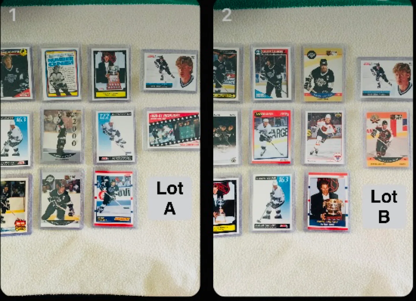 Lot of 11 Wayne Gretzky Hockey Trading Cards thumbnail