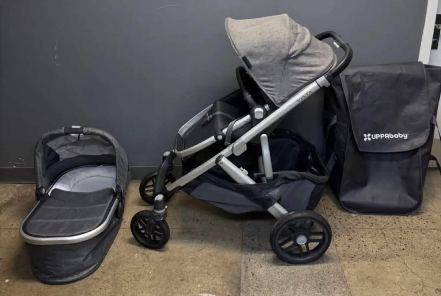 UPPAbaby VISTA V2 Stroller with Bassinet thumbnail