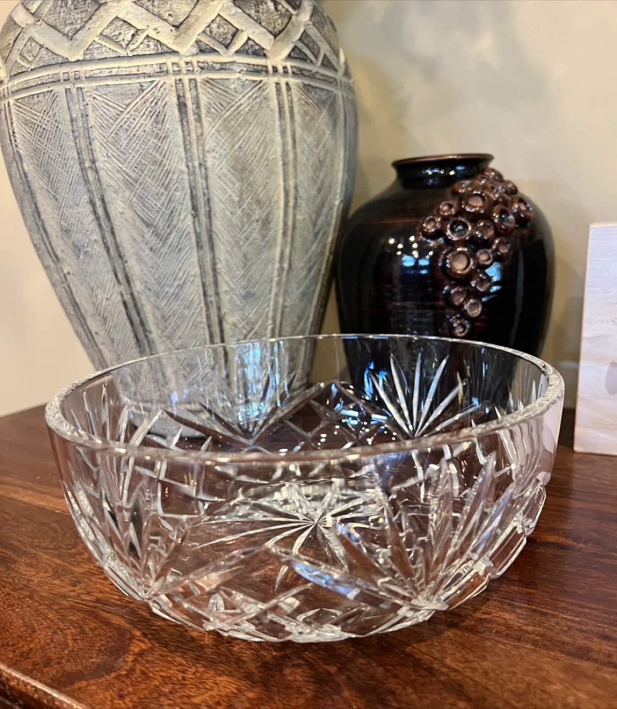 Vintage Crystal Bowl thumbnail