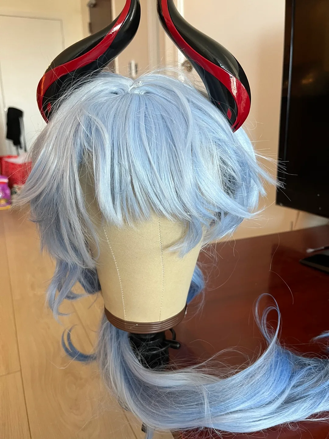 Ganyu blue wig thumbnail