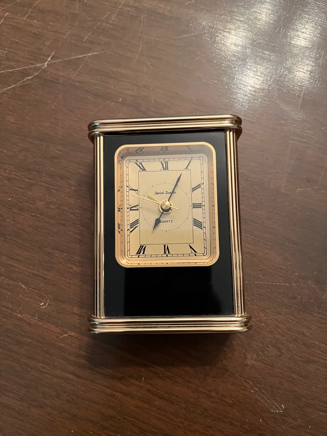 Daniel Dakota Quartz Table Clock thumbnail