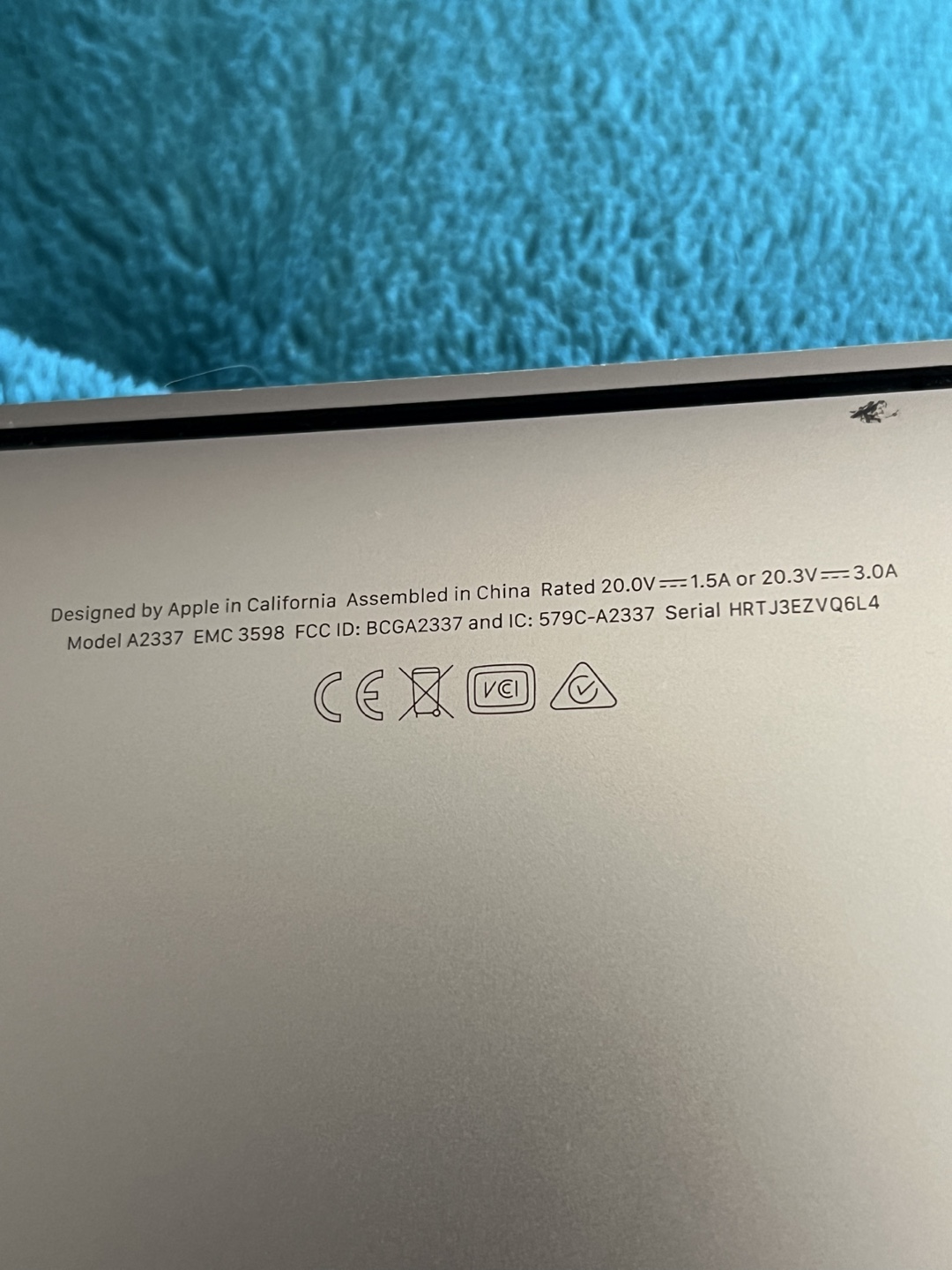 Apple Macbook Air M1 space Gray - photo 2