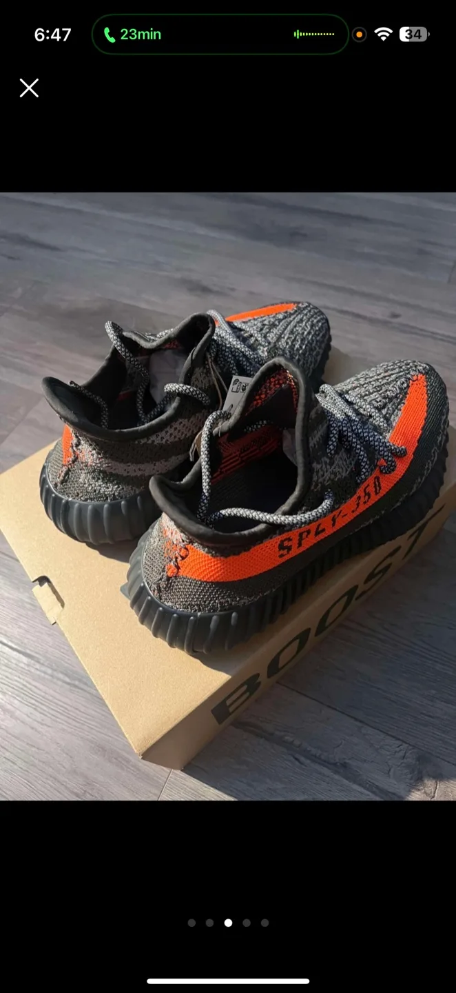 NEW ✨ Adidas Yeezy Boost 350 V2 Belug thumbnail