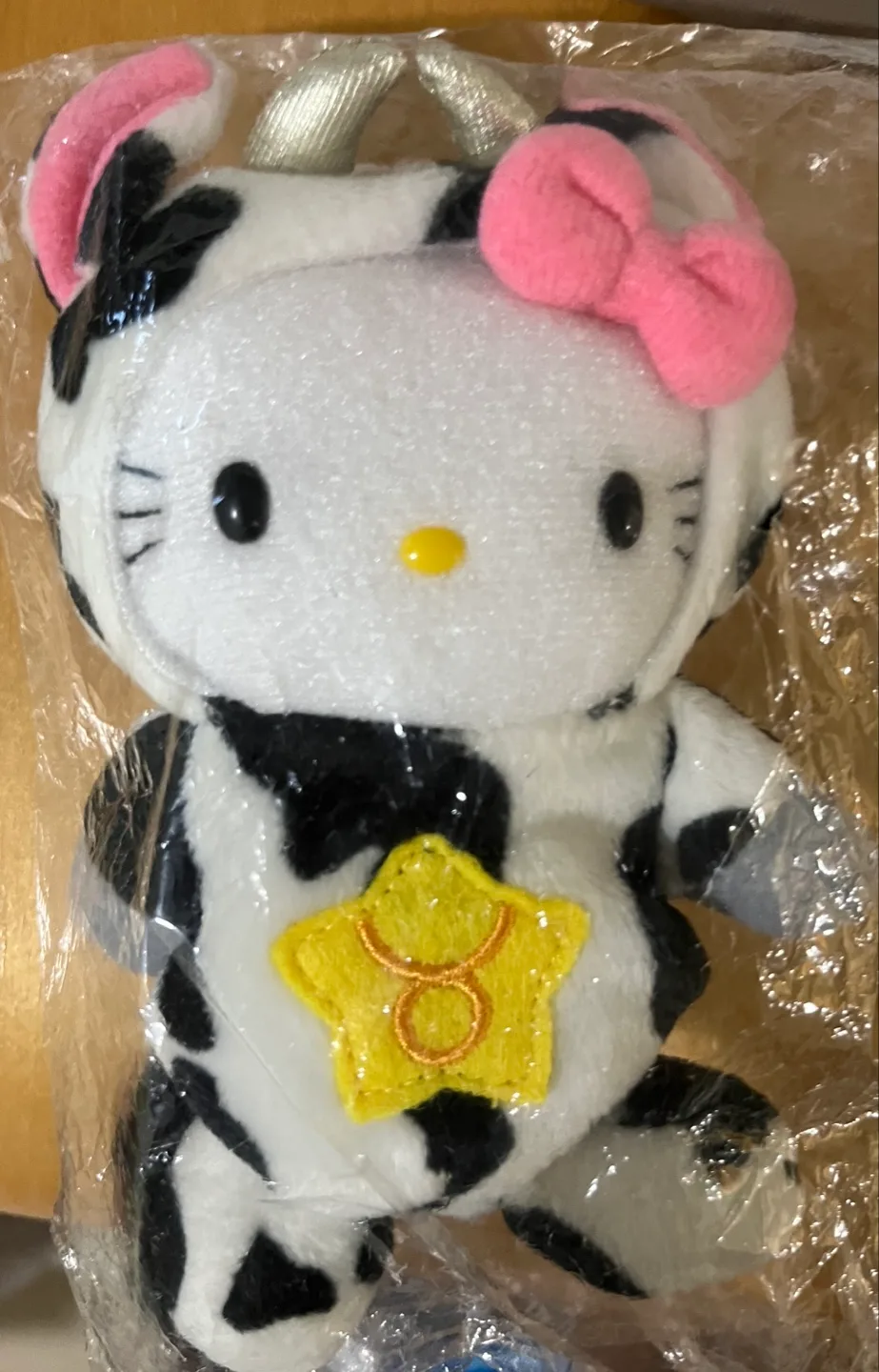 2000 Hello Kitty Zodiac Cow Plush thumbnail