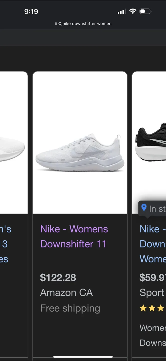 Woman’s Nike Downshifter Running Shoes image indicator(6)