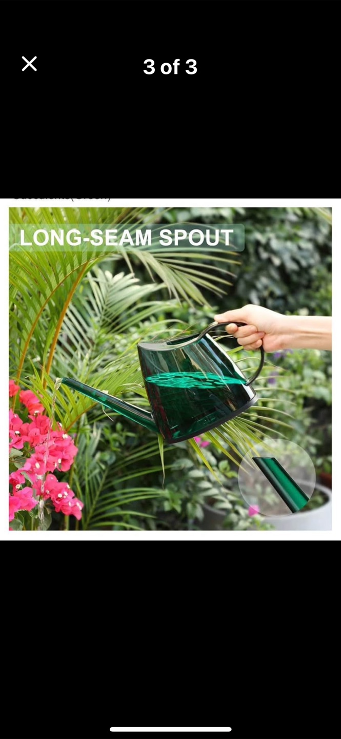 SUNYOSHINE 1.4L Watering Can for Indoor Plants - photo 2