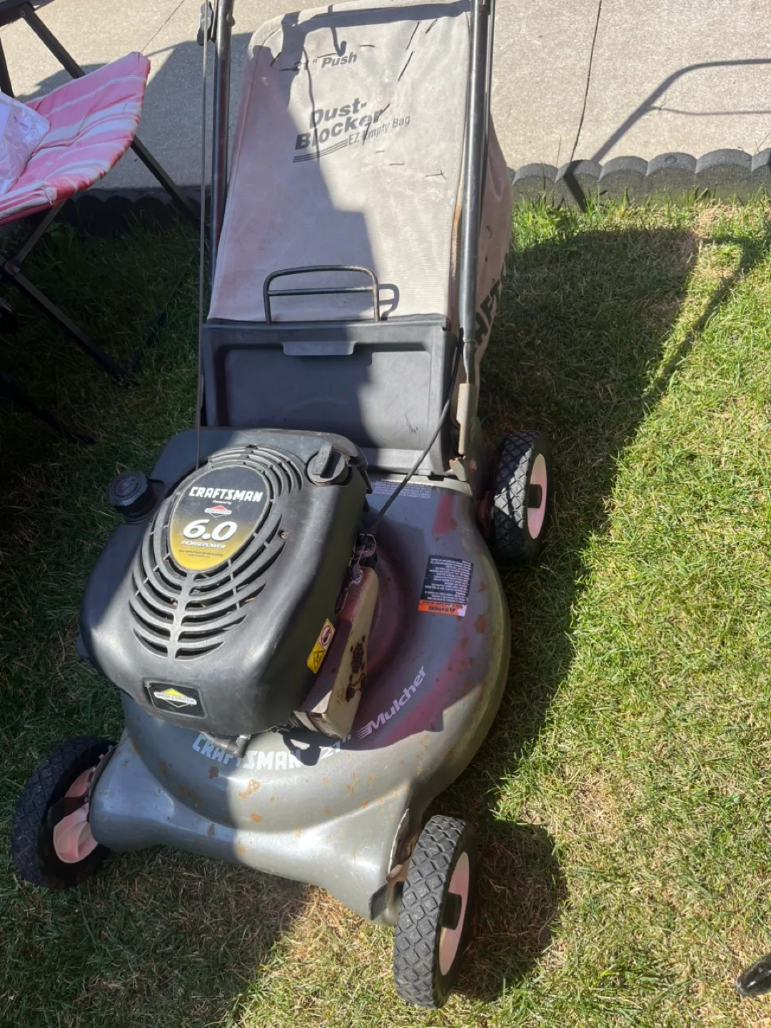 Craftsman 6.0 Lawn Mower image indicator(2)