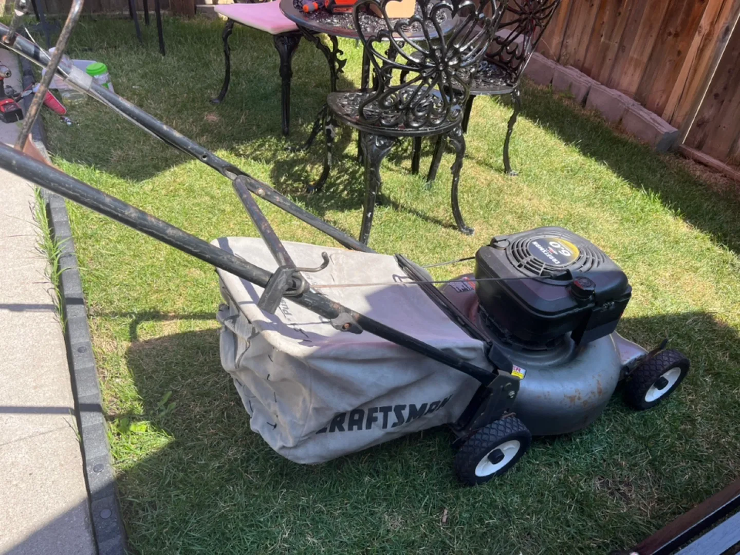 Craftsman 6.0 Lawn Mower image indicator(3)