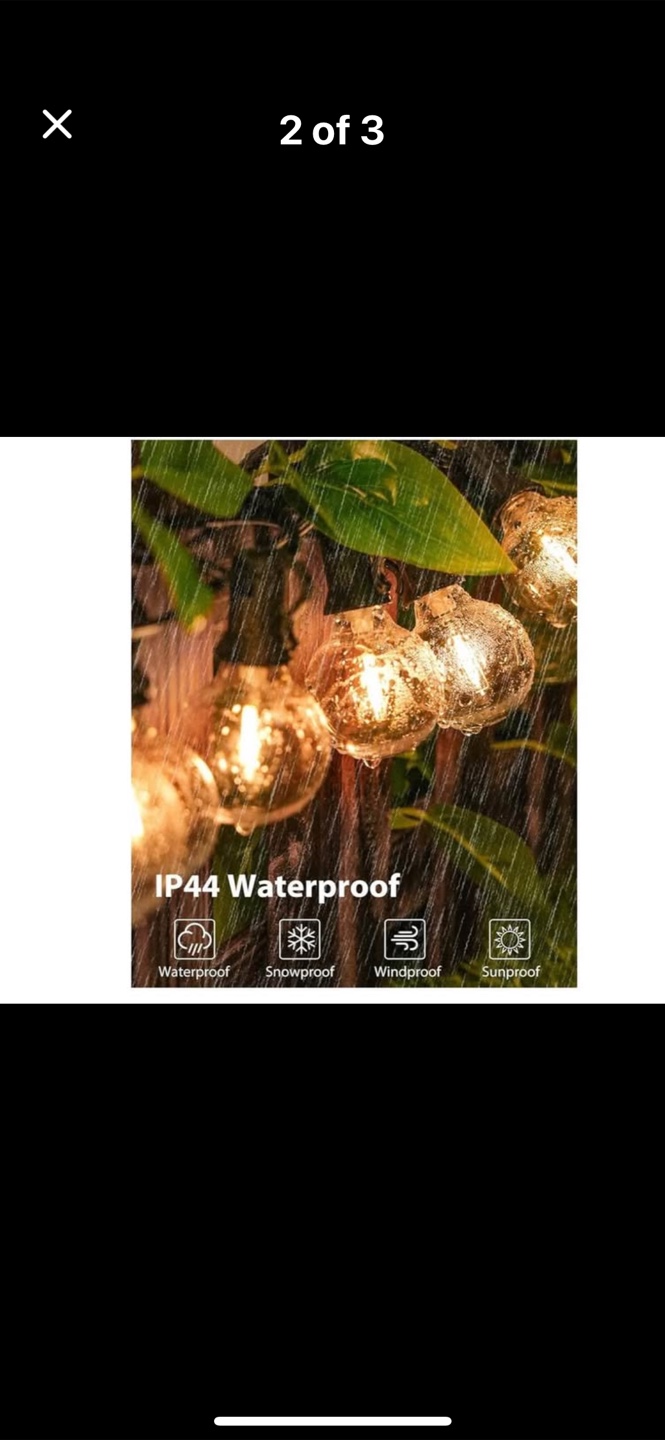 btfarm 30FT Outdoor String Lights - photo 3