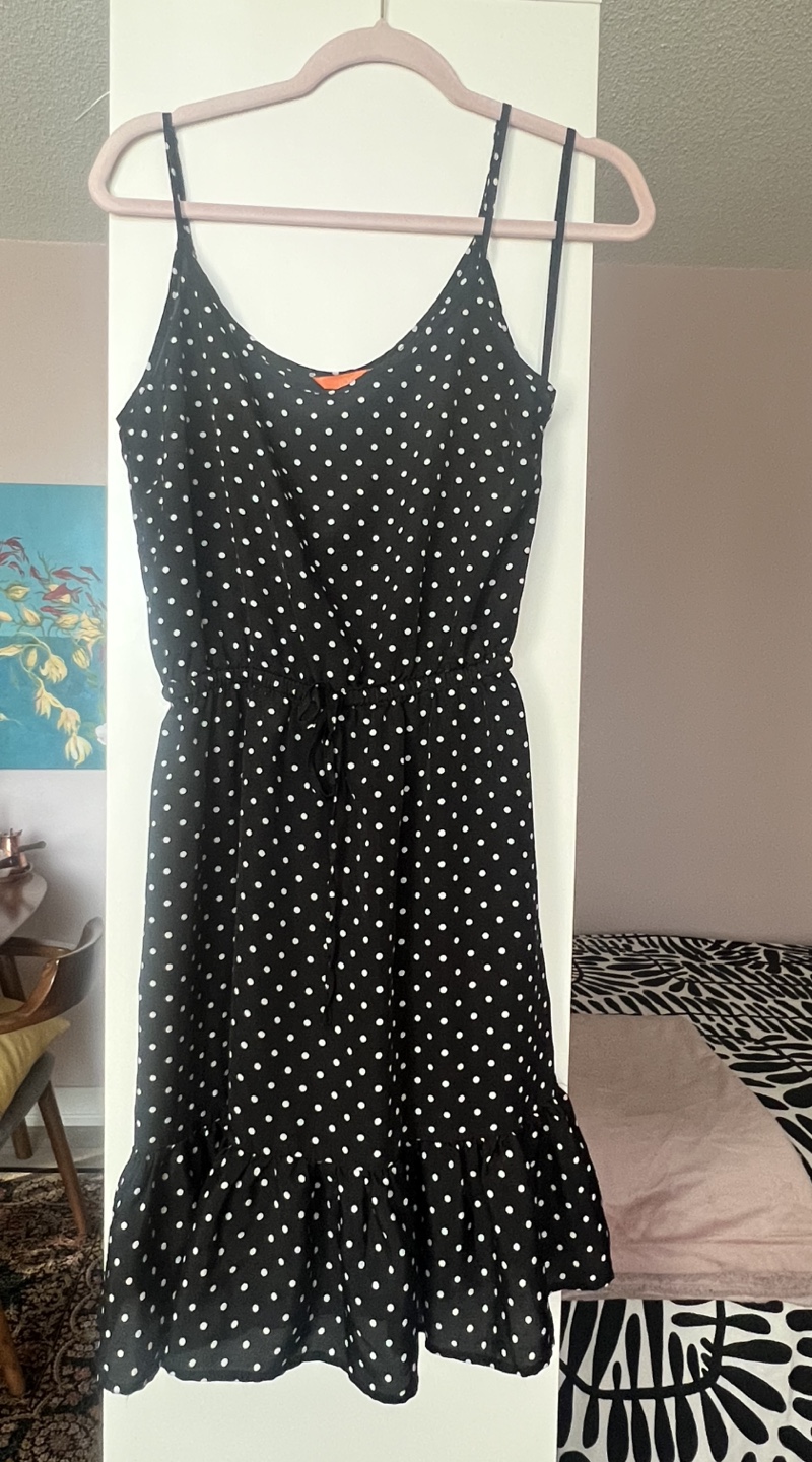 Black Polka Dot Dress