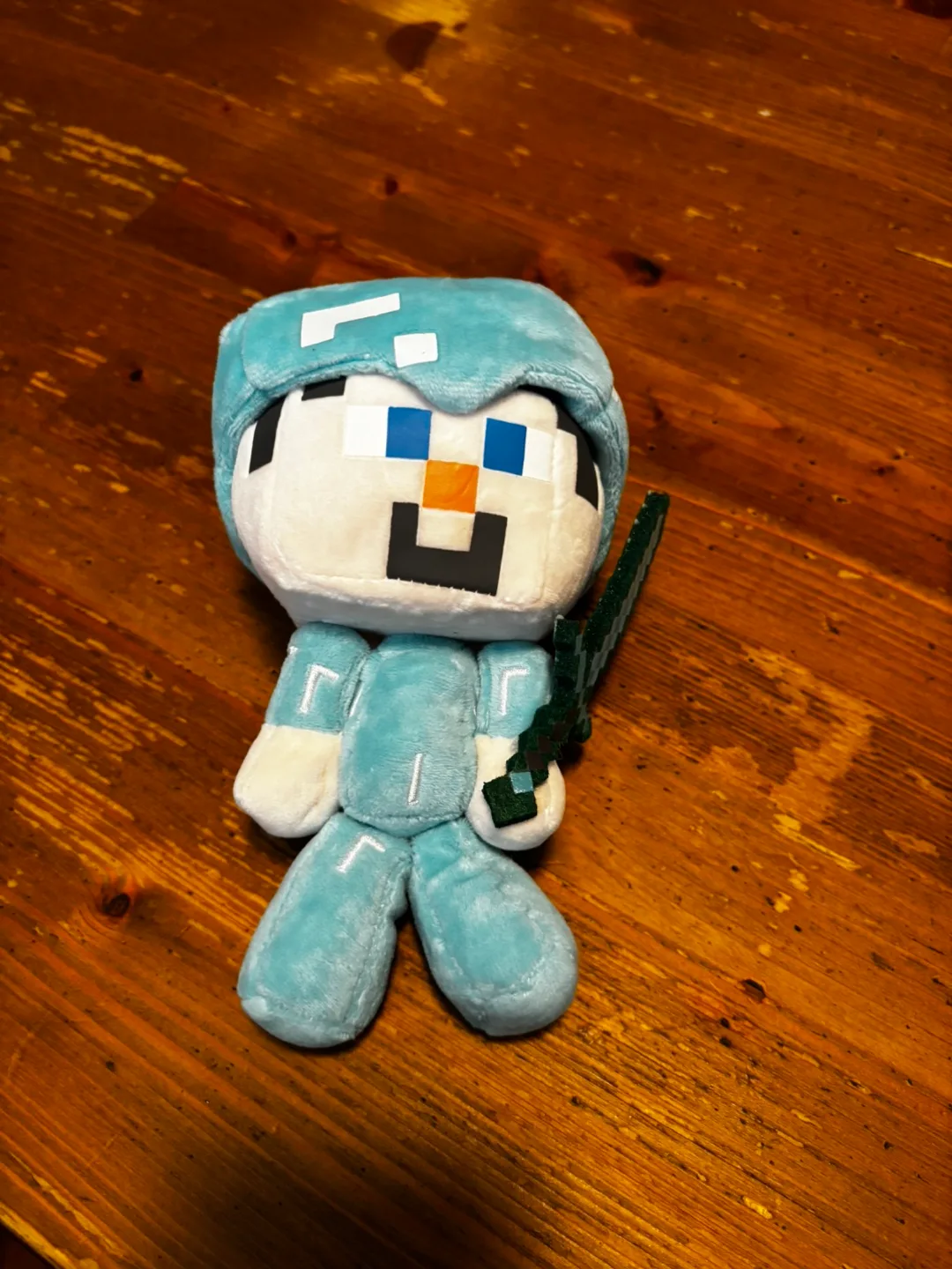 Minecraft Plush - Diamond Steve with Sword thumbnail