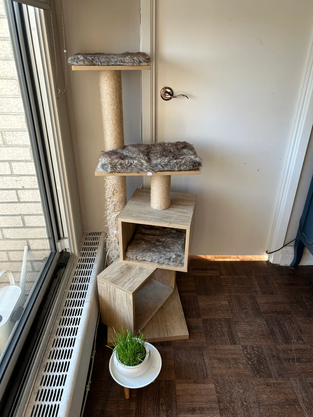 Wood cat tree thumbnail