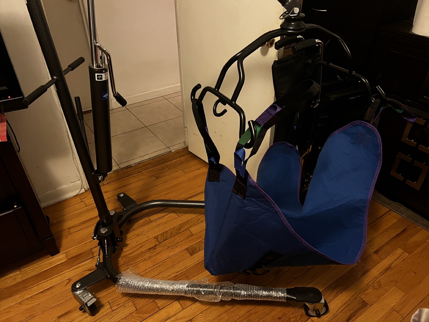 Hoyer Lift patient transfer