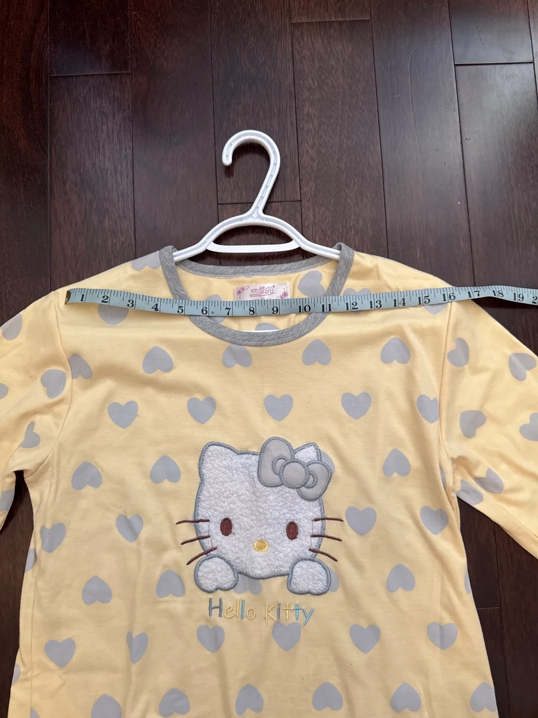 100% Cotton Hello Kitty Pajama Shirt image indicator(8)