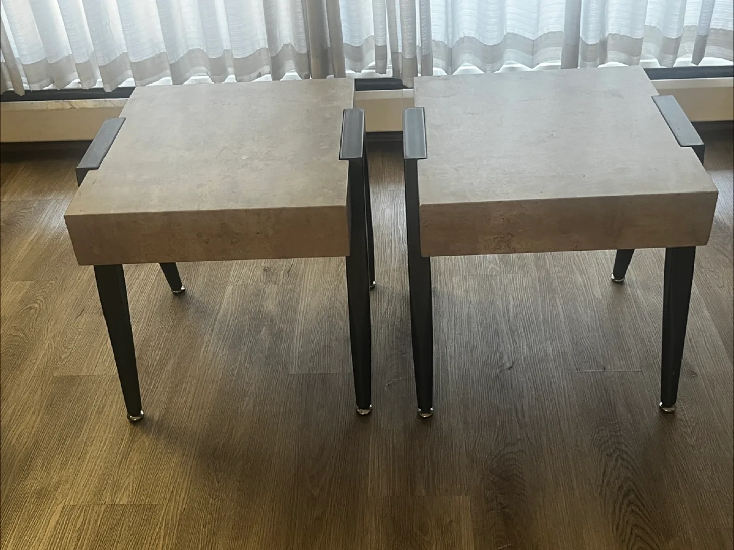 Set of Two Modern Side Tables thumbnail