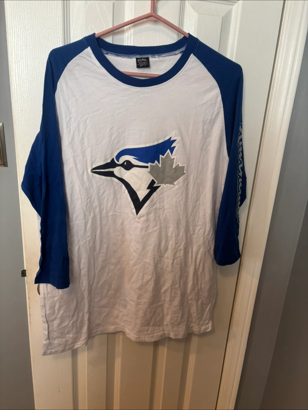 Harry Potter Blue Jays Baseball Tee - XL thumbnail