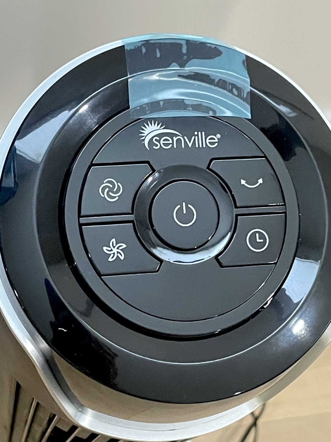 Senville 42" Oscillating Tower Fan w Remote, Black. New! - photo 2