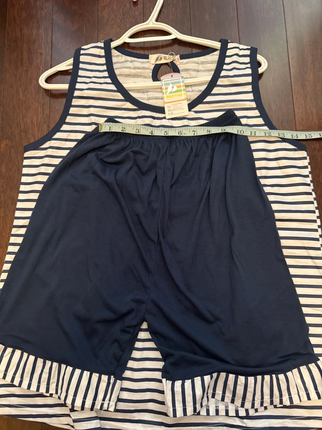 Brand New Striped Navy Matching Set image indicator(8)